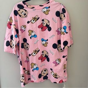 Disney Character Pink Short sleeve Shirt Size 2X